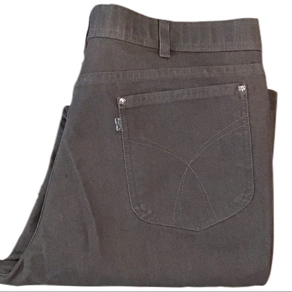 Levi's Denim - RARE Vintage Levi’s USA Cotton & Stretch Yarn High Waist Wide Leg Jeans/Pants